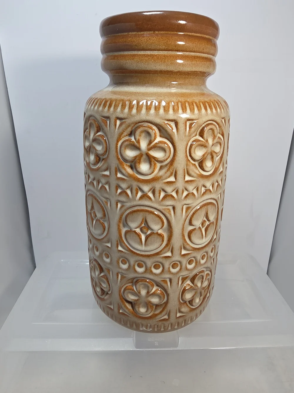 Scheurich W. Germany 289-27 Foligno Mid-Century Modern Ceramic Vase (UR)